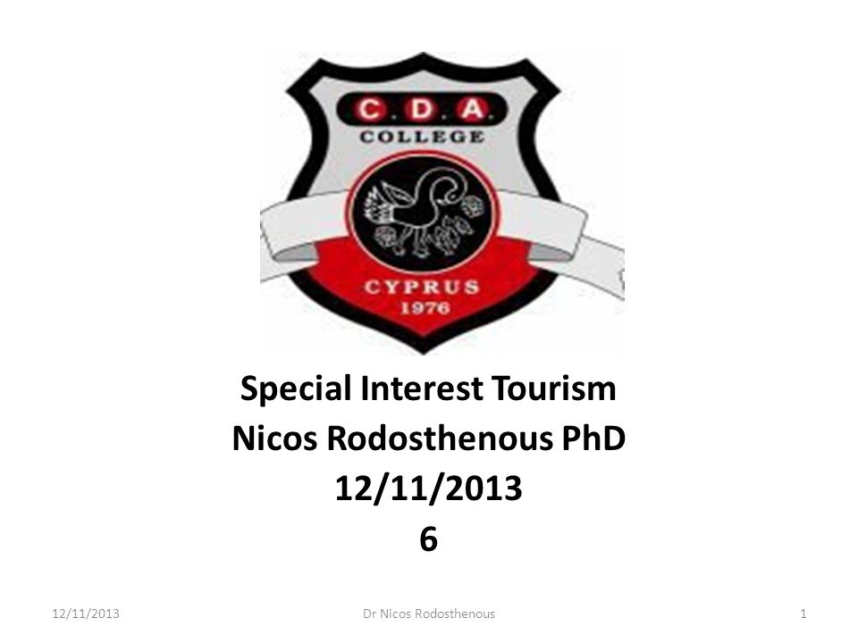 special interest tourism special interest tourism