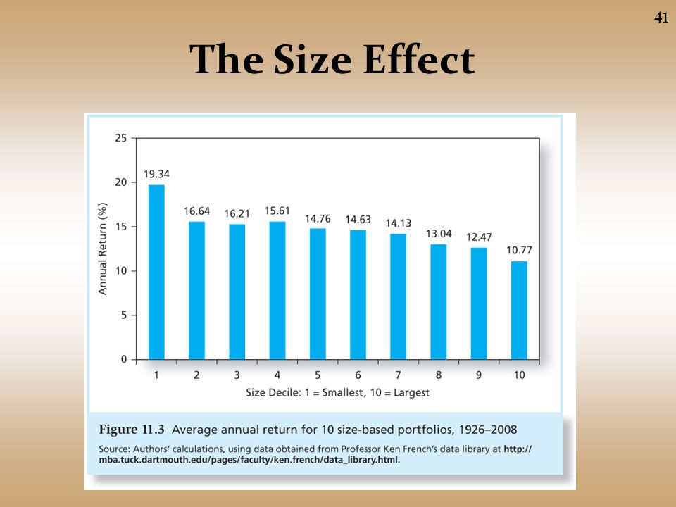 The Size Effect 41