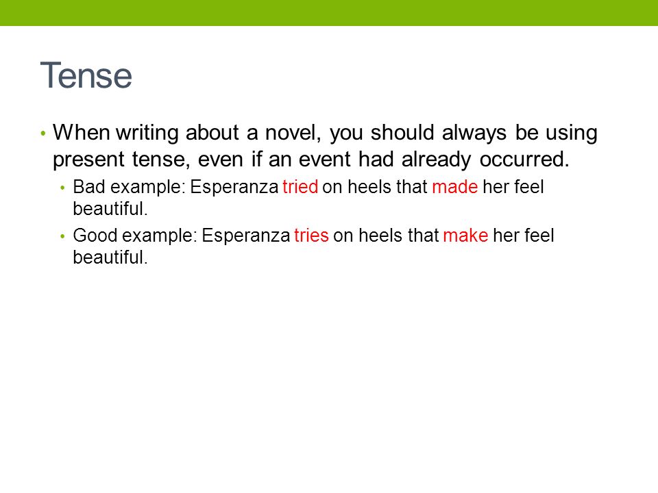essay in past tense or present essay in past tense or present