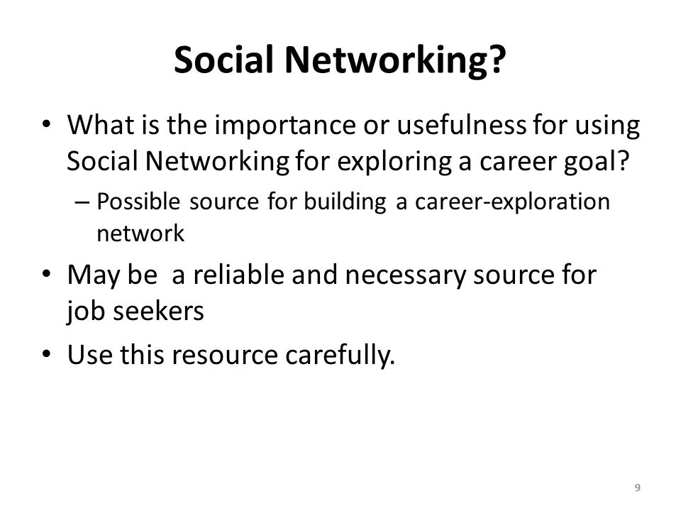 what is career networking