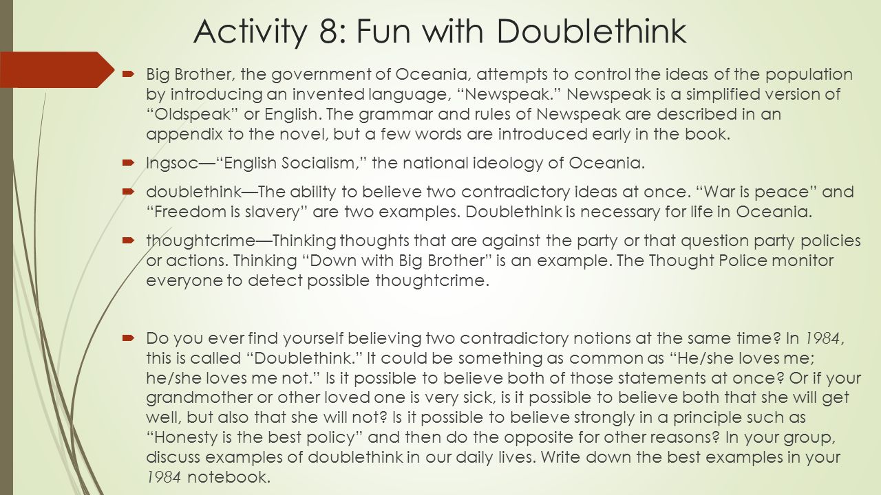 essay on newspeak essay on newspeak