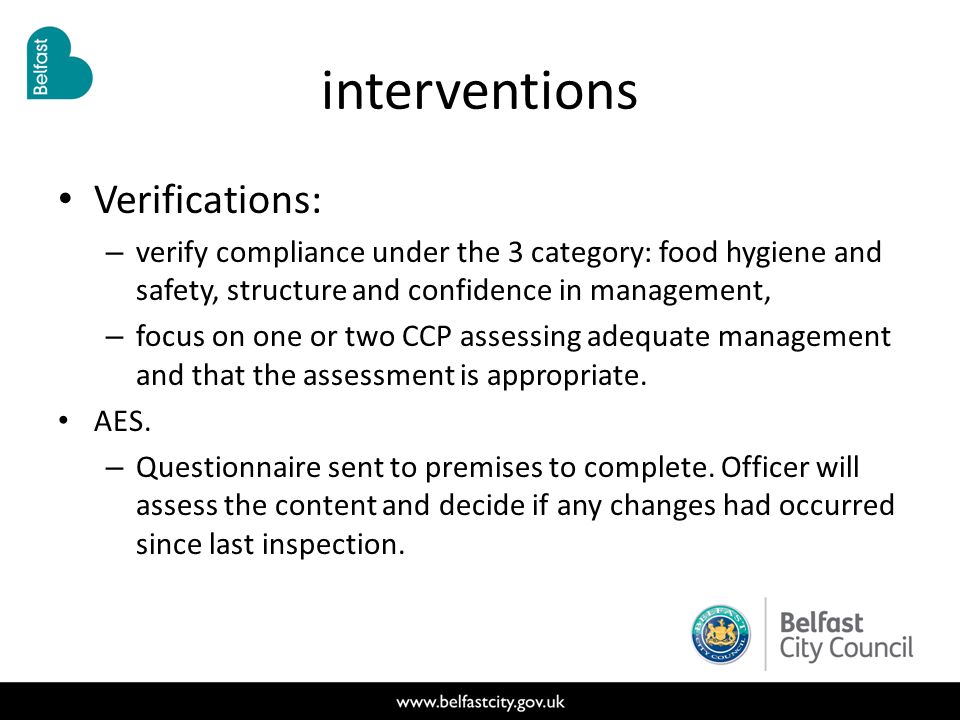 food hygiene questionnaire