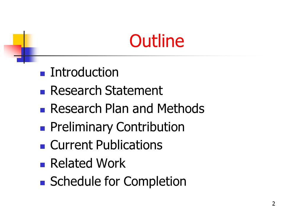 Phd Proposal Guidelines