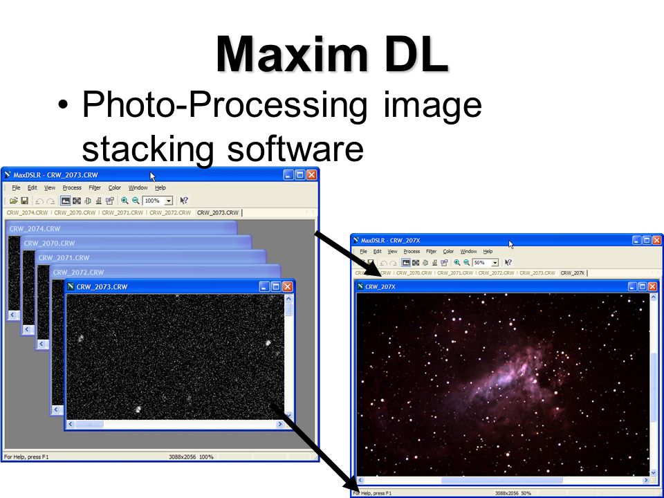 Maxdslr programvara