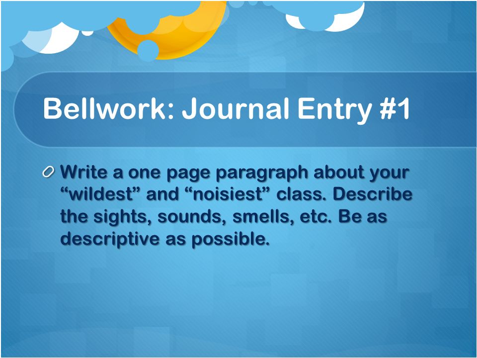 the sights and sounds of high school essay Descriptive essays provide sensory details -- sight, smell, sound, touch and taste -- of an item, person, place or event at the middle-school level, the descriptive essay is a precursor to expository and persuasive writing at the secondary level. the sights and sounds of high school essay Descriptive essays provide sensory details -- sight, smell, sound, touch and taste -- of an item, person, place or event at the middle-school level, the descriptive essay is a precursor to expository and persuasive writing at the secondary level.