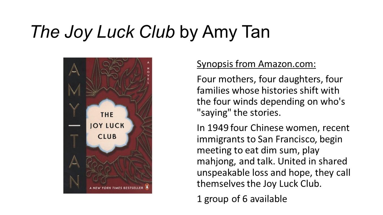Can someone do my essay similar roles of mothers and daughters in amy tans the joy luck club