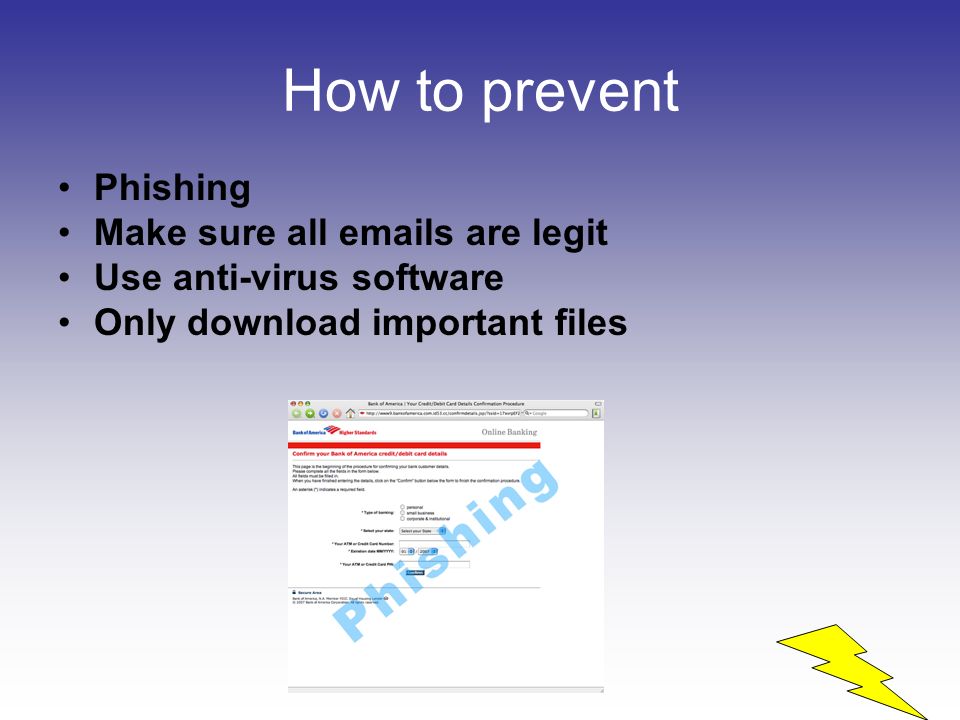 how to prevent phishing