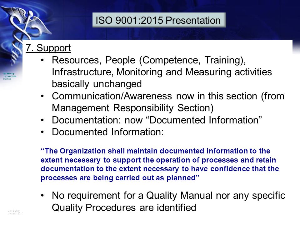 Iso 9001 Management Review Meeting Presentation
