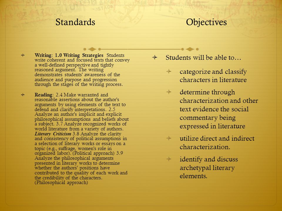 characterization in literature essays characterization in literature essays