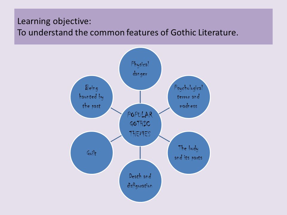 Elements of gothic literature essay