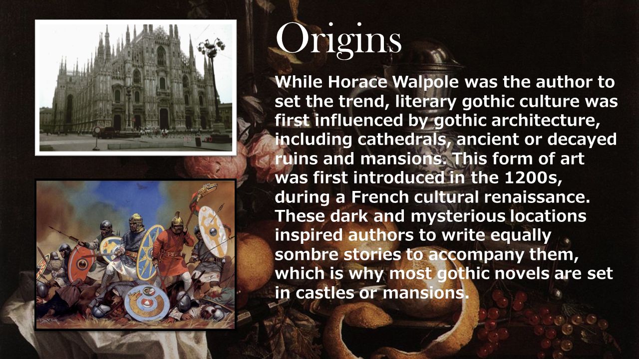 the gothic elements and omens created by horace walpol the gothic elements and omens created by horace walpol
