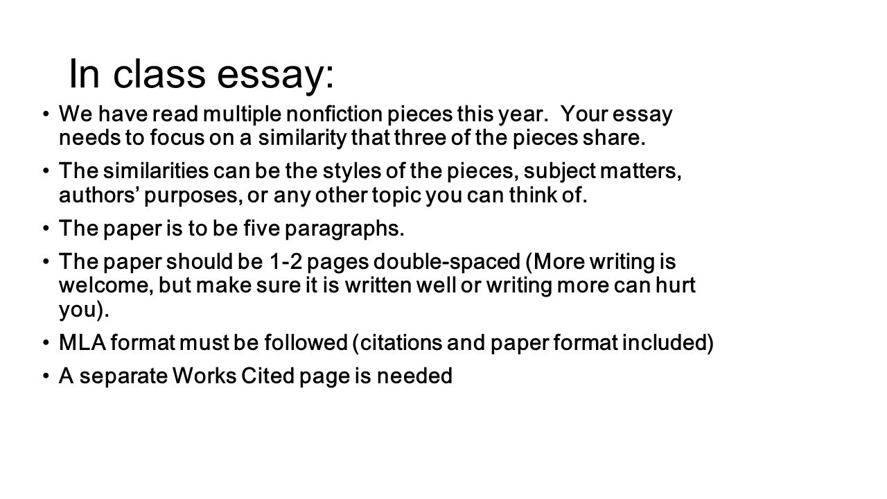 Similarity Essay