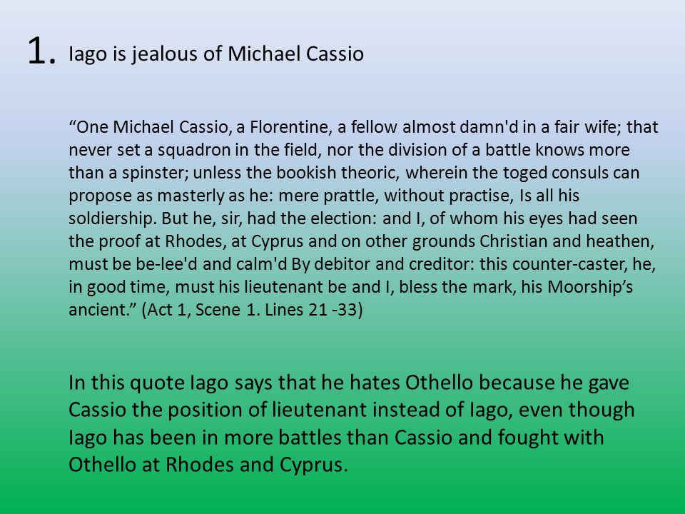 Othello Literary Essay