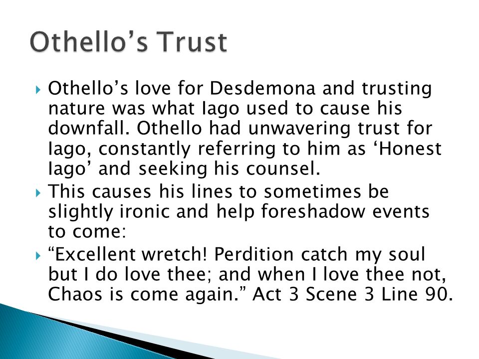 Othello coursework