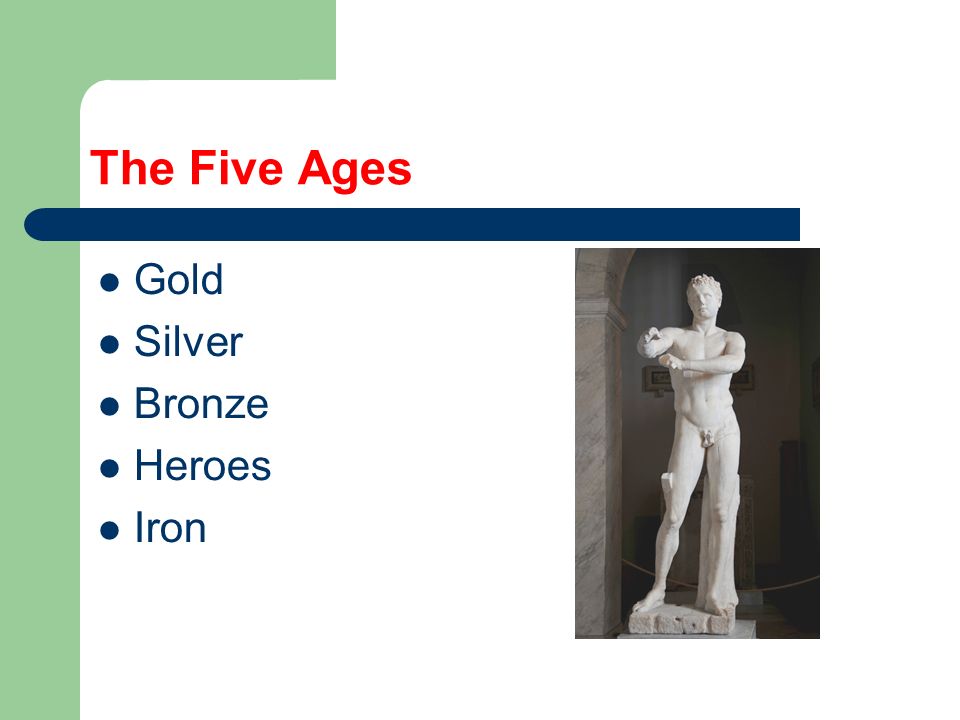 the five ages hesiod works and days the five ages gold silver hesiod s works and days