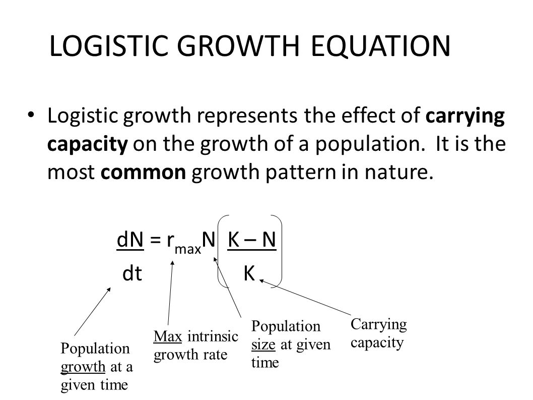 Logistic Growth Rate Equation Talkchannels Logistic Growth Rate Equation Talkchannels 22 Measuring And Modeling Potion Changes Chapter 11 2 Mcgraw Hill