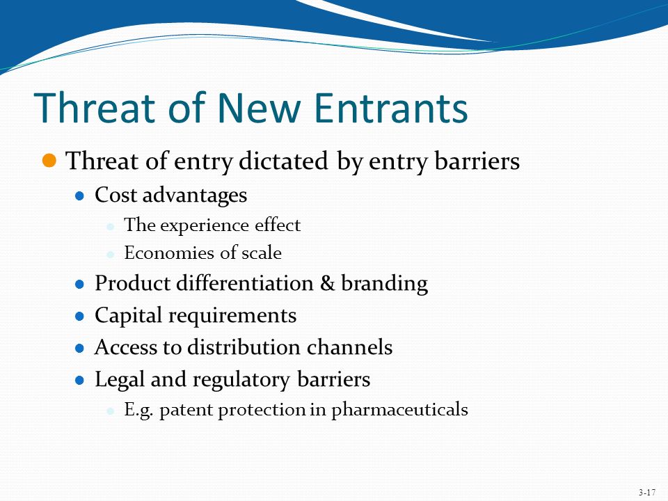 threat of entrants for fast food Mcdonald’s corporation threat of new entrants: low threat of substitutes: the fast food industry provides quick-service food products to consumers. threat of entrants for fast food Mcdonald’s corporation threat of new entrants: low threat of substitutes: the fast food industry provides quick-service food products to consumers.