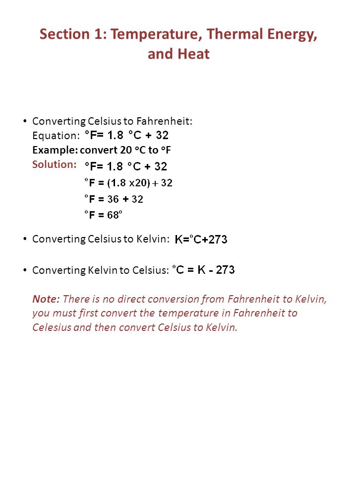 Chapter 5 Thermal Energy Section 1 Temperature 4 Section