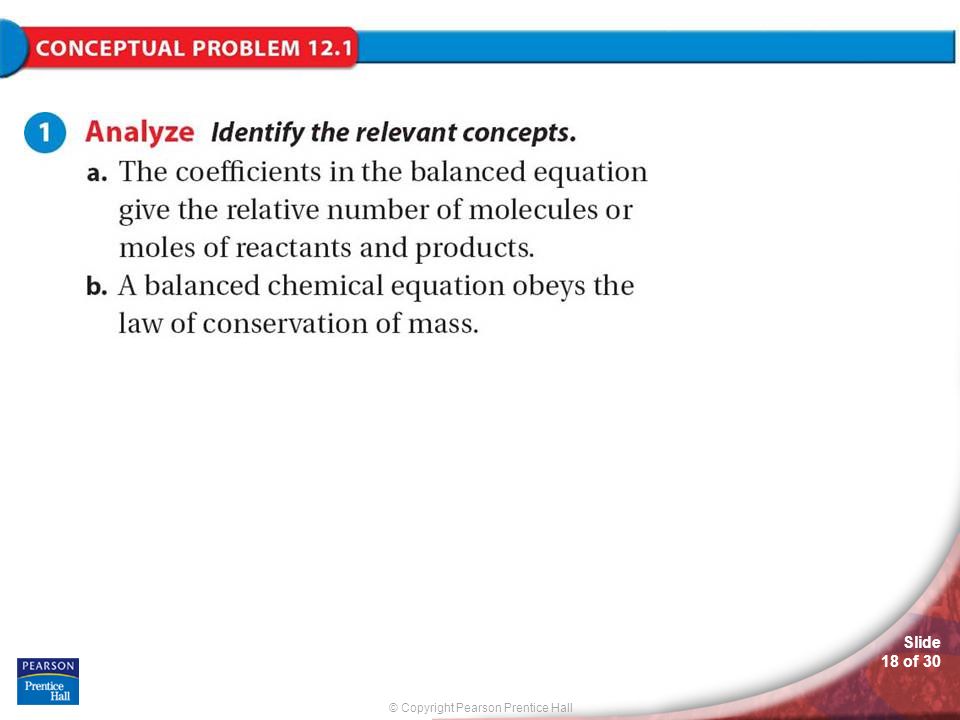 Copyright Pearson Pice Hall Slide 1 Of 30 The Arithmetic 18 Copyright Pearson Pice Hall Slide Of 30 Conceptual Problem 12 1