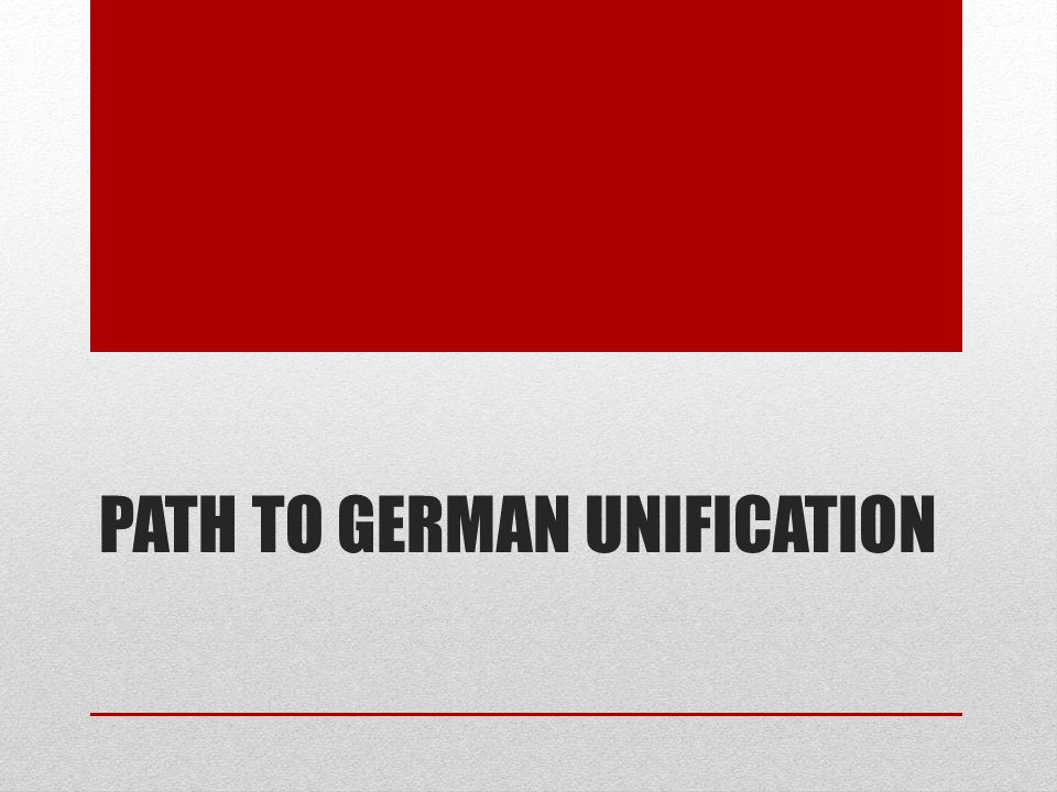 Otto von bismarck german unification essay