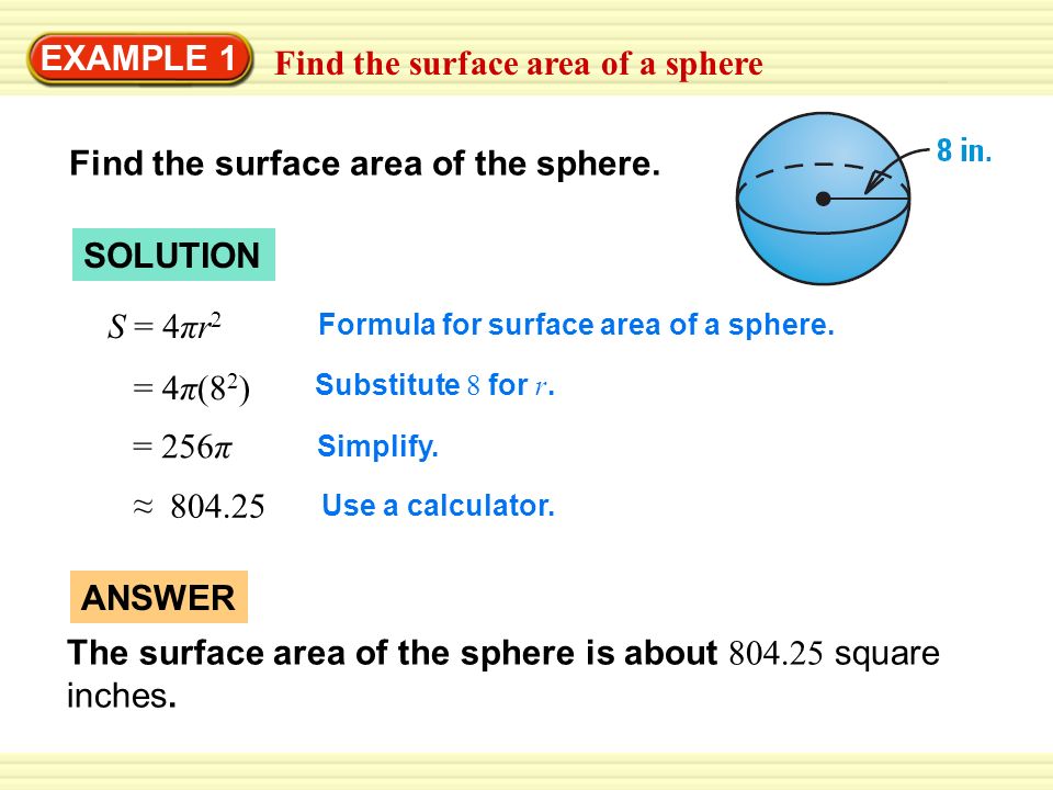 Equation For Surface Area Of A Sphere Talkchannels Equation For Surface Area Of Sphere Talkchannels