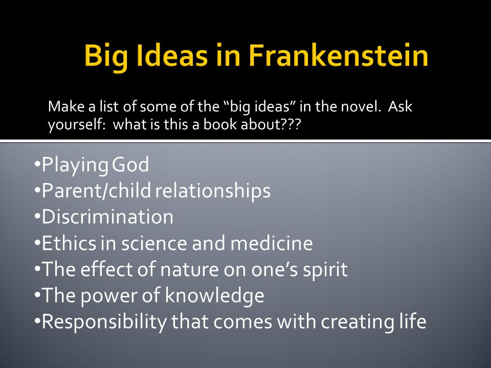 frankenstein analysis essay