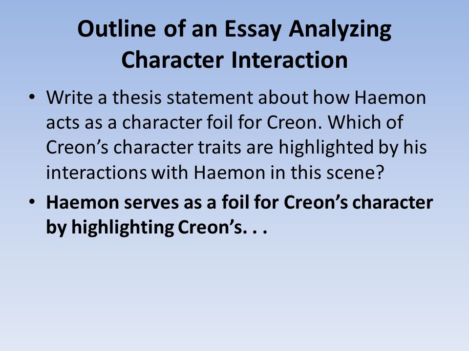 creon character analysis