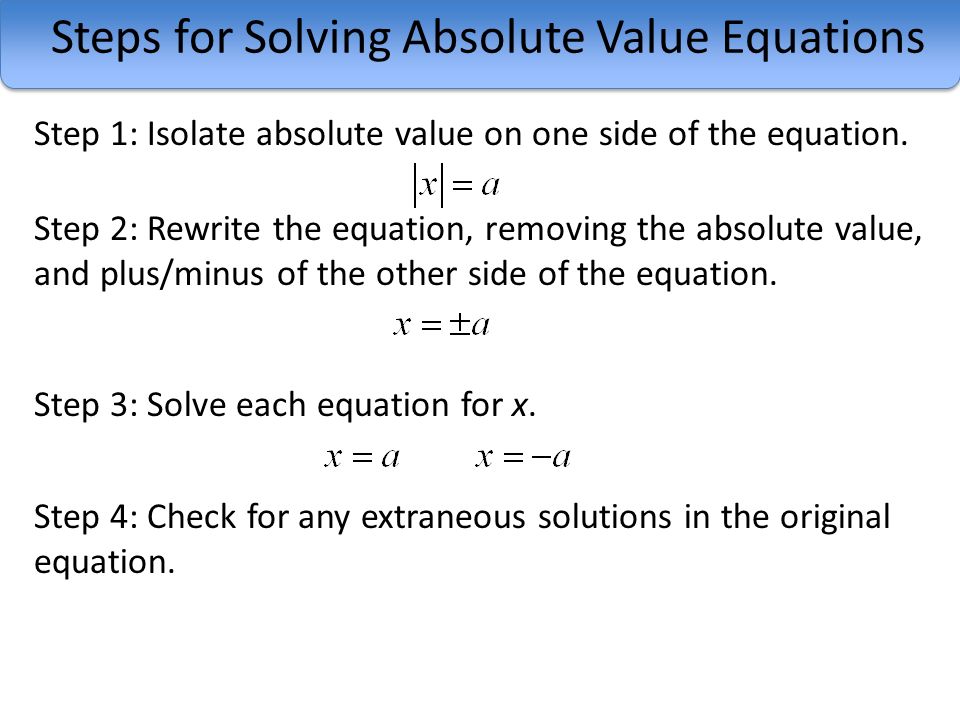 To Solve This Problem