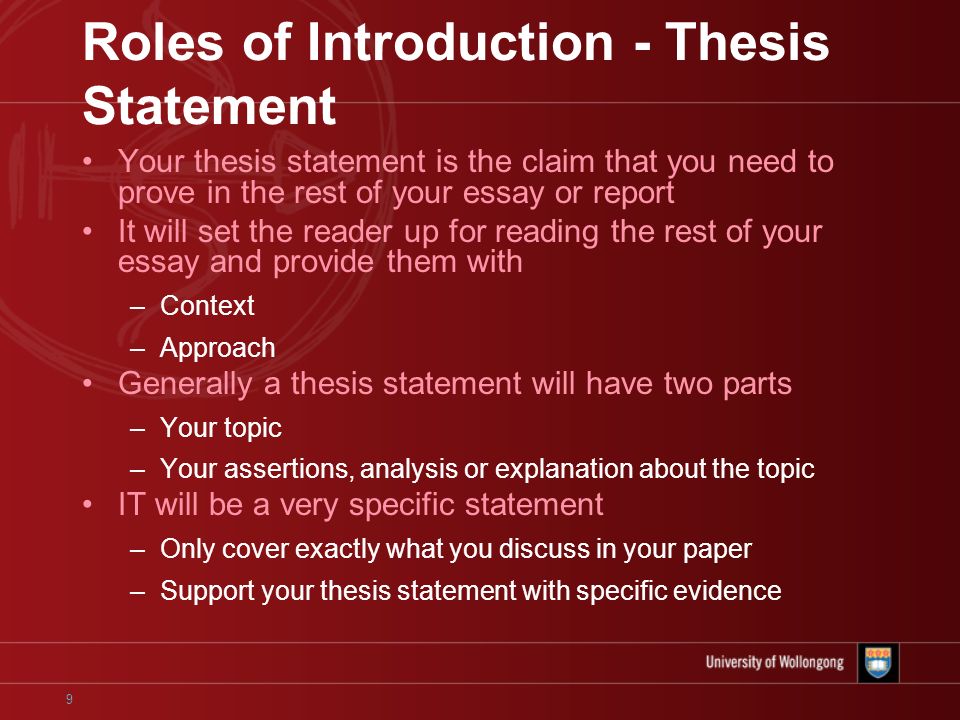 General Thesis