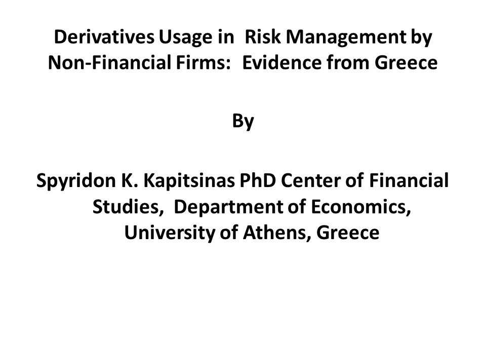 phd thesis financial risk management phd thesis financial risk management