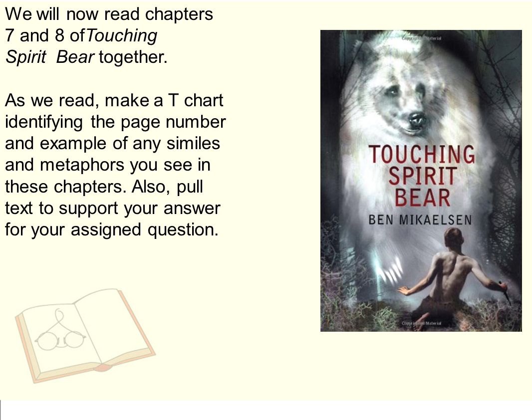 Touching Spirit Bear Essay