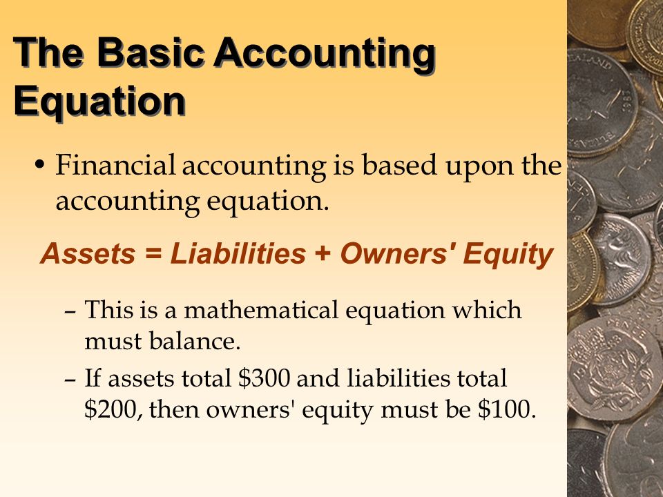 Basic Concepts Of Financial Accounting Introduction To Business 2 The Basic Accounting Equation