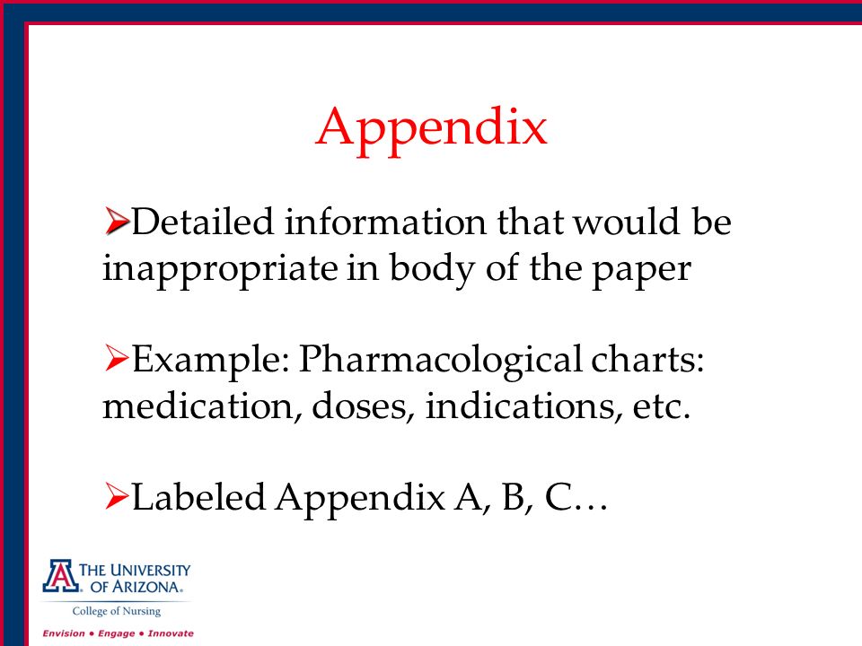 Dissertation Appendix