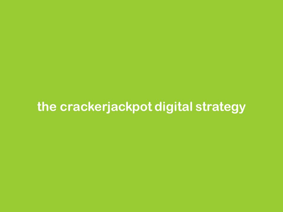 the crackerjackpot digital strategy