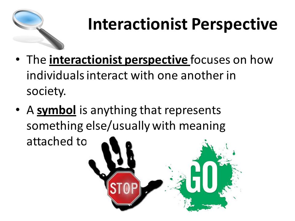 interactionist perspective