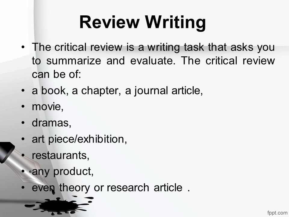 Critical journal article review examples