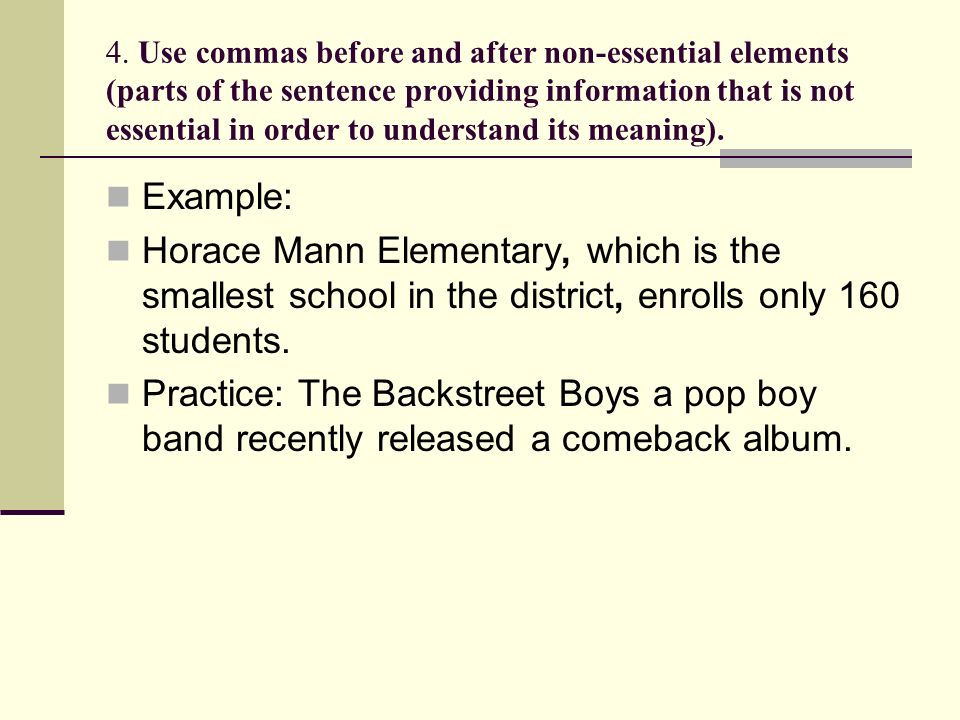 do you put a comma before but