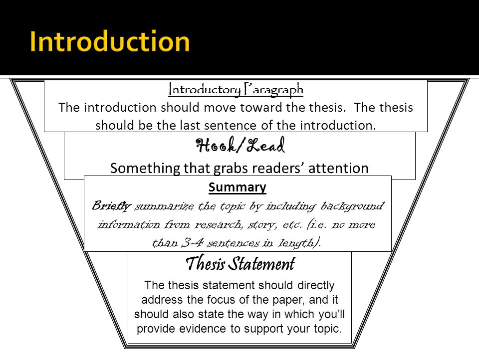 Essay Introduction Example