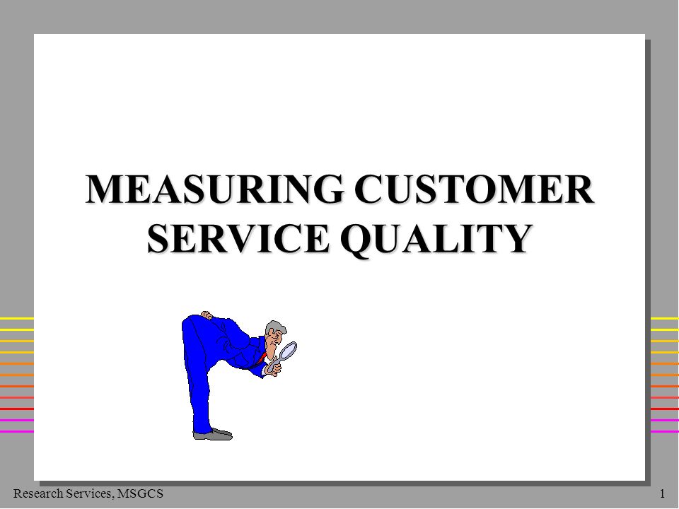customer service research