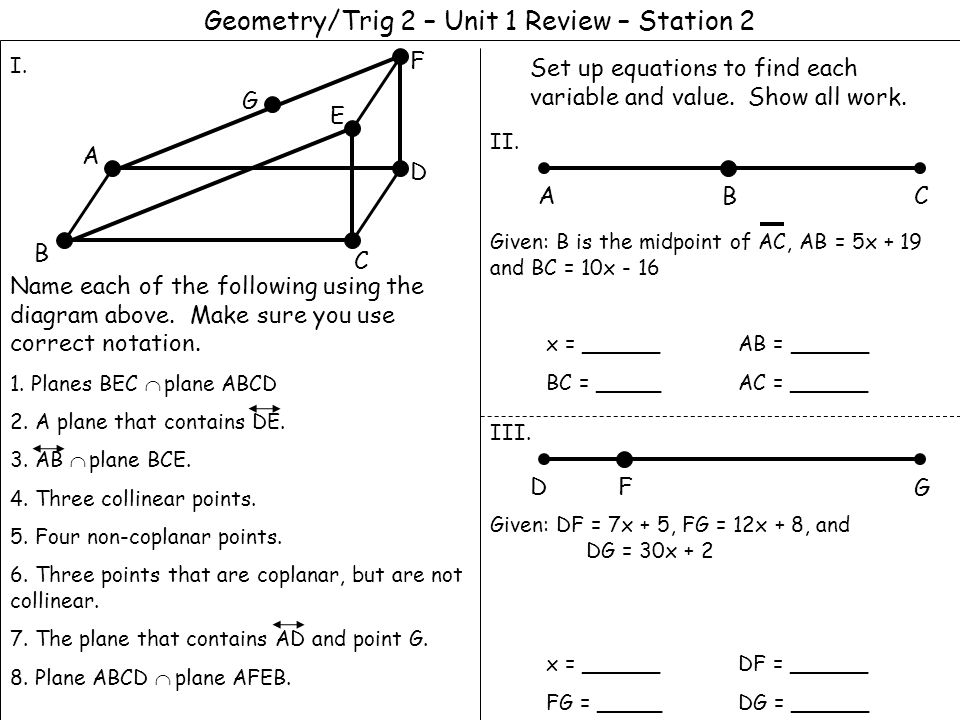 Printables Geometry In All Diagram And Name geometry in all diagram and name precommunity printables worksheets geometrytrig 2 unit 1 review station use the diagram