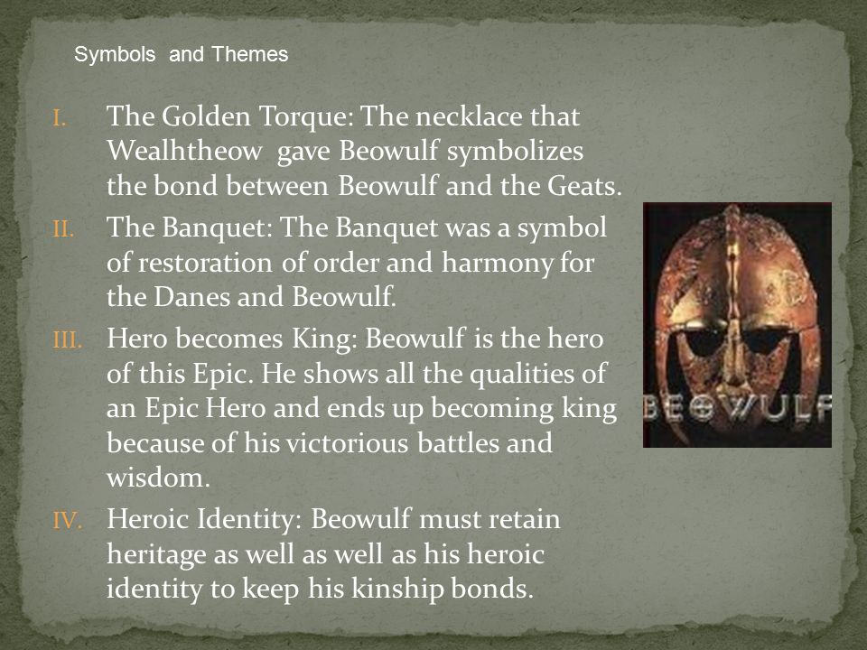 an analysis of beowulf an epic from 8th century an analysis of beowulf an epic from 8th century