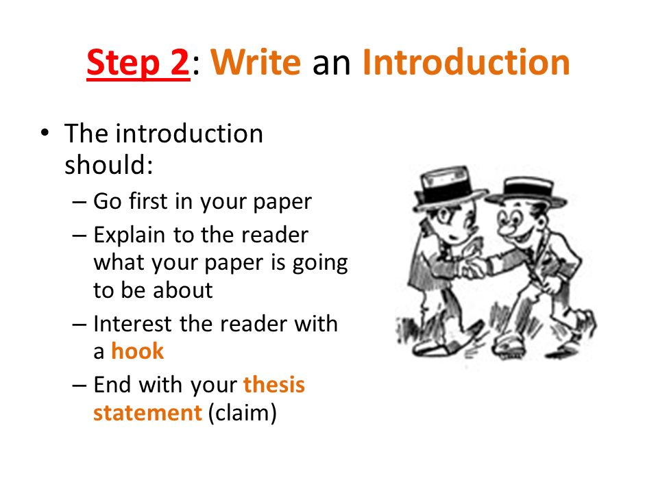 How To Write An Intro For A Research Paper