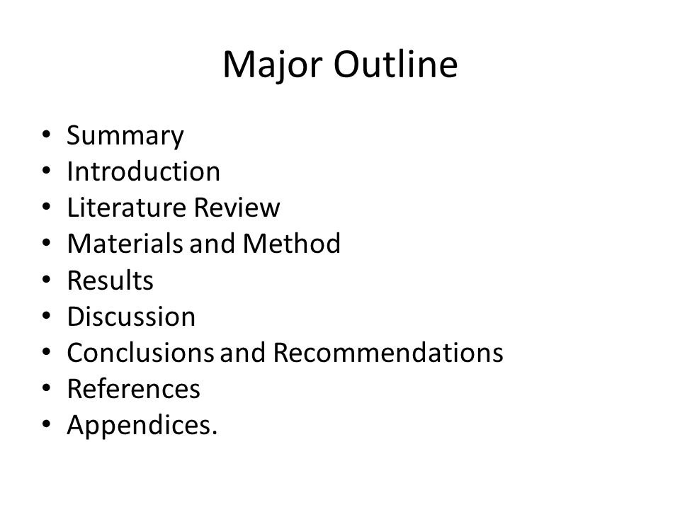 Literature Review Sample International Relations