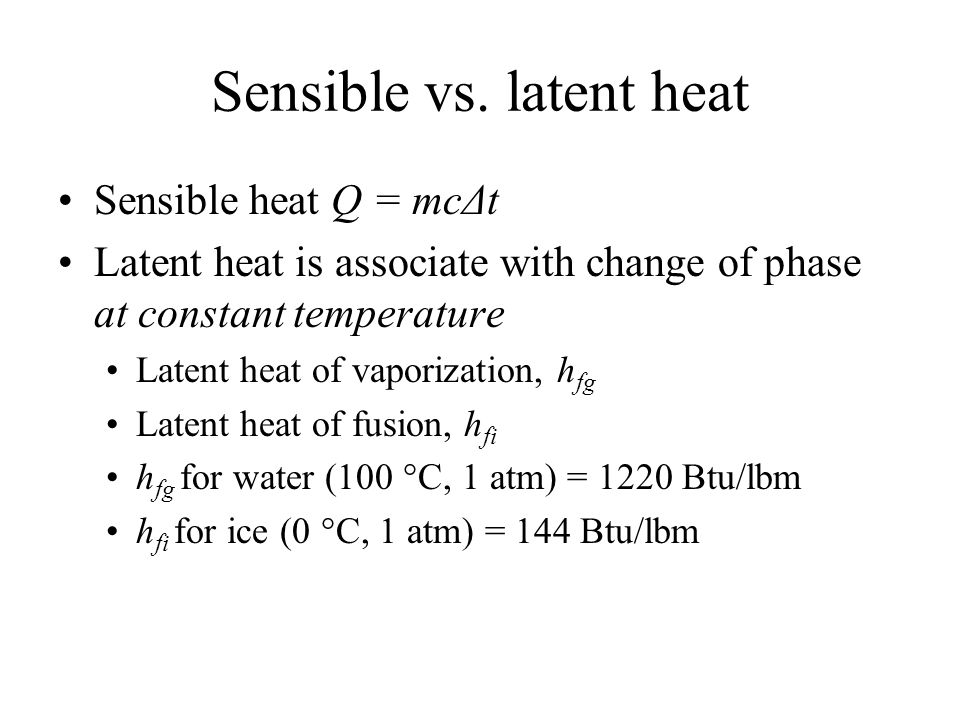 Heat Of Vaporization Water Equation Jennarocca Heat Of Fusion Vaporization Definitions Equations 5 Sensible Objectives Solve Thermodynamic Problems And Use Properties In