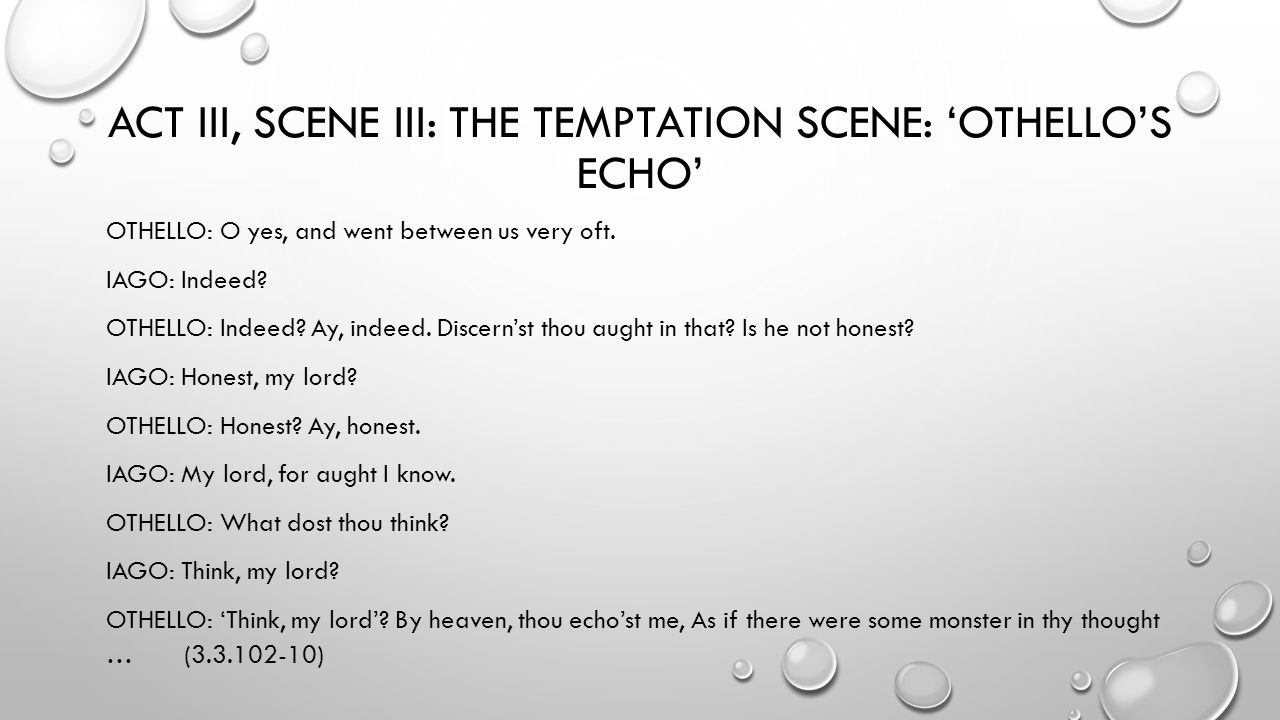 Iago Essays