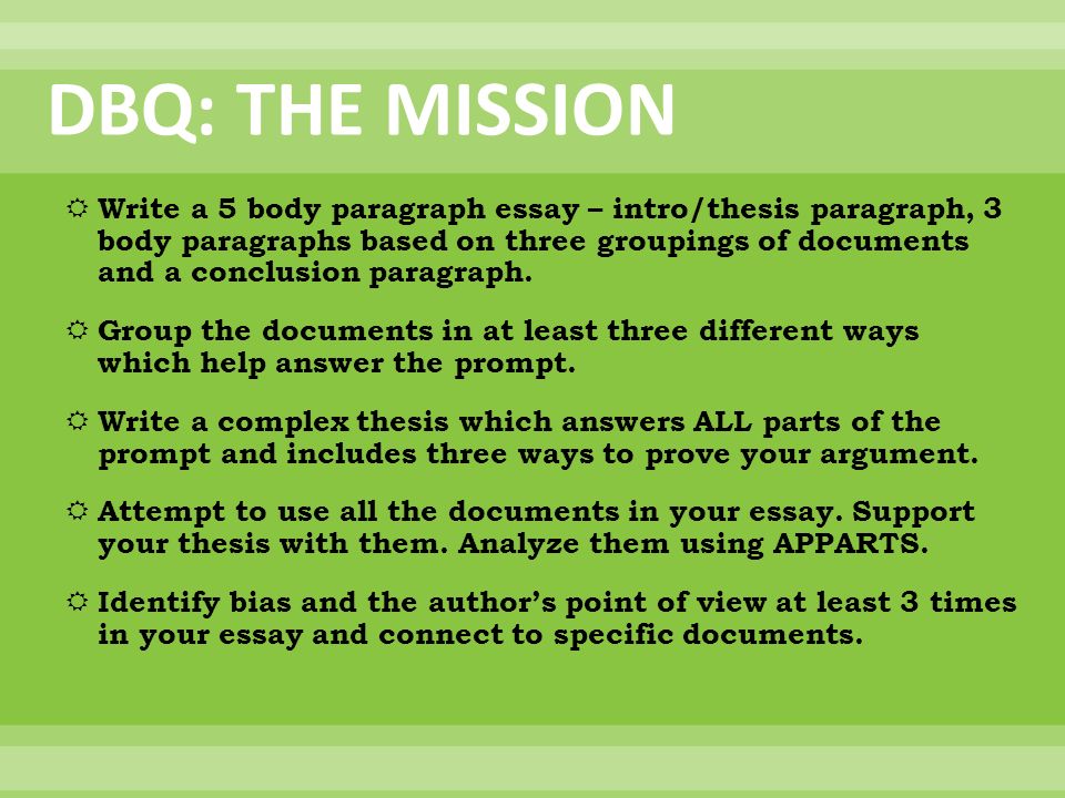 good dbq thesis good dbq thesis