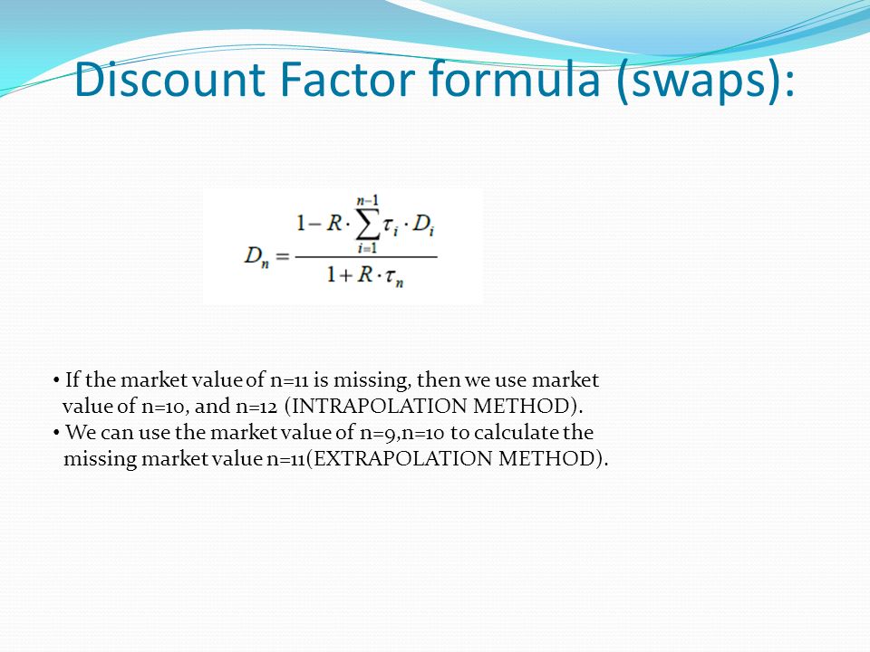 discount factor calculator
