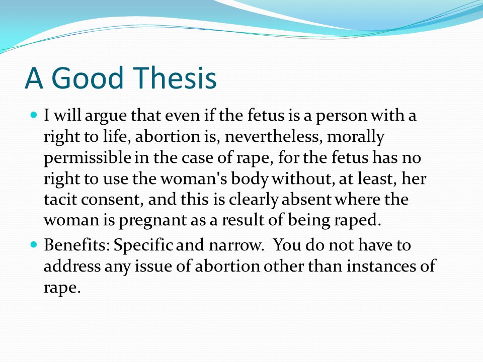 Conclusion paragraph persuasive essay abortion