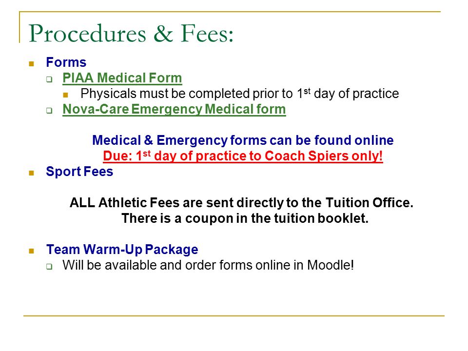 lansdale catholic 2013 14 boys girls indoor track field parent emergency medical form for sports