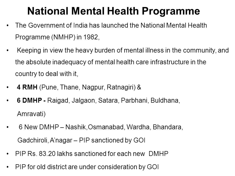 national mental health